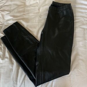 All Saints pleather leggings